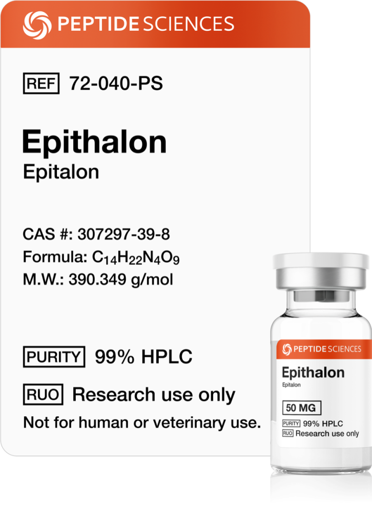 epitalon or epithalon peptide scientific studies clinical trials khavinson Epithalon (Epitalon) - 10mg